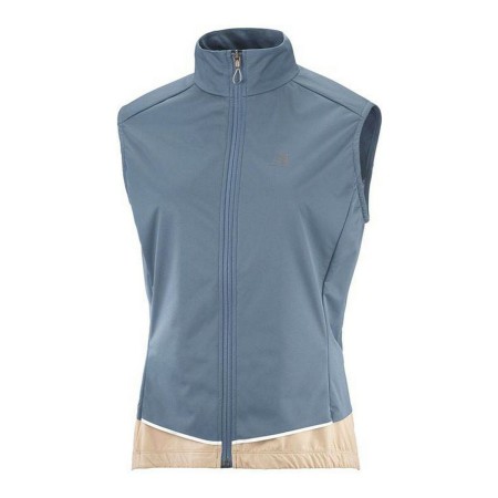 Gilet da Donna Salomon Light Shell Azzurro Chiaro