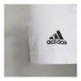 Maglia a Maniche Corte per Bambini Adidas Graphic Bianco