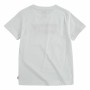 Maglia a Maniche Corte per Bambini Levi's Batwing Bianco Unisex