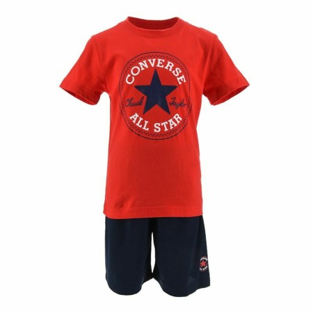 Completo Sportivo per Bambini Converse Chuck Taylor Patch Rosso