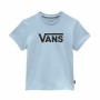 Maglia a Maniche Corte per Bambini Vans Flying V Crew Azzurro