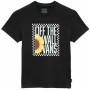 Maglia a Maniche Corte per Bambini Vans Sunlit Crew Nero