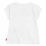 Maglia a Maniche Corte per Bambini Levi's Batwing Logo Bianco