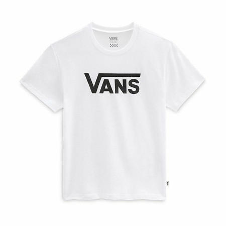 Maglia a Maniche Corte per Bambini Vans Flying V Bianco