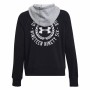 Felpa con Cappuccio Uomo Under Armour Rival Fleece CB Nero