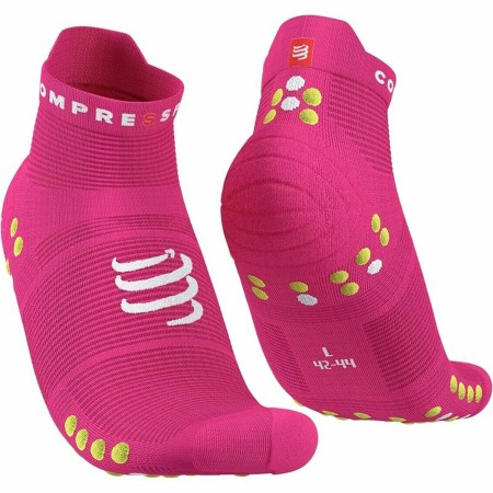 Calzini Sportivi Compressport Pro Racing Fucsia