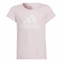 Maglia a Maniche Corte per Bambini Adidas Rosa