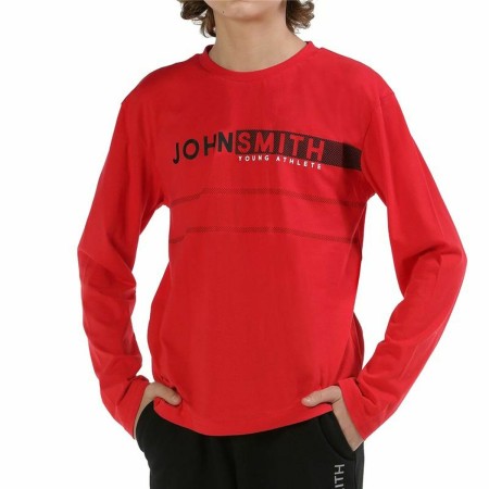 Maglia a Maniche Lunghe per Bambini John Smith Bordo Rosso