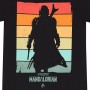 Maglia a Maniche Corte The Mandalorian Spectrum Nero Unisex