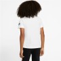 Maglia a Maniche Corte per Bambini Nike Air View Bianco