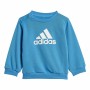 Completo Sportivo per Neonati Adidas Badge of Sport French Terry Azzurro