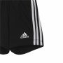 Completo Sportivo per Neonati Adidas Three Stripes Nero Bianco