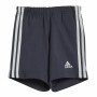 Completo Sportivo per Neonati Adidas Three Stripes Rosso