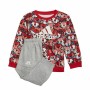 Completo Sportivo per Bambini Jogger Adidas Rosso