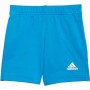 Completo Sportivo per Bambini Adidas Essentials Azzurro Grigio