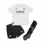 Set di Attrezzatura da Calcio per Bambini Puma Valencia CF Home 22/23 Bianco/Nero