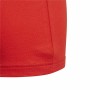 Maglia a Maniche Corte Adidas Essentials vivid Rosso