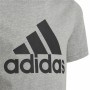 Maglia a Maniche Corte Adidas Essentials Grigio