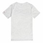 Maglia a Maniche Corte per Bambini Converse Star Birch Grigio chiaro