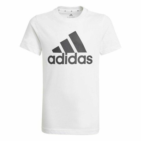 Maglia a Maniche Corte Adidas Essentials Bianco