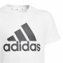 Maglia a Maniche Corte Adidas Essentials Bianco