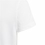 Maglia a Maniche Corte Adidas Essentials Bianco