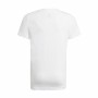 Maglia a Maniche Corte Adidas Essentials Bianco