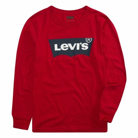 Maglia a Maniche Lunghe per Bambini Levi's Batwing Rosso