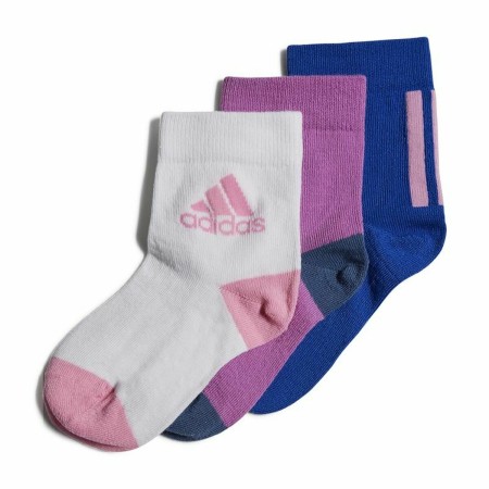 Calzini alla Caviglia Adidas Multi Azzurro Rosa Bianco