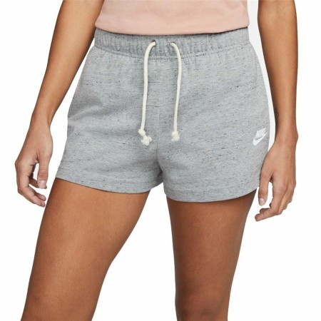 Pantaloncini Sportivi da Donna Nike Sportswear Gym Vintage Grigio