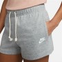 Pantaloncini Sportivi da Donna Nike Sportswear Gym Vintage Grigio