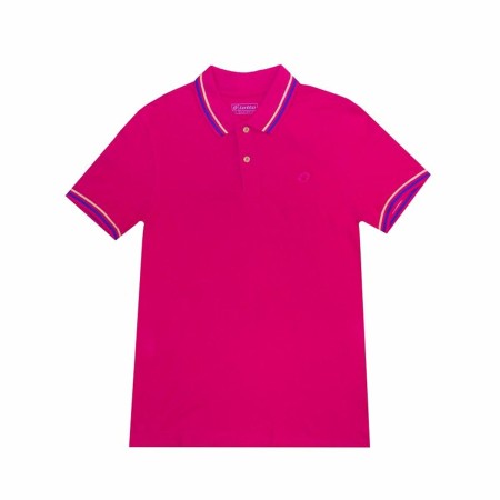 Polo a Maniche Corte Uomo Lotto Reed Fucsia