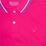 Polo a Maniche Corte Uomo Lotto Reed Fucsia