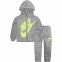 Completo Sportivo per Bambini Nike Ensemble Grigio chiaro