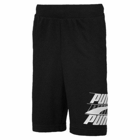 Pantaloncini Sportivi per Bambini Puma Rebel Bold Nero