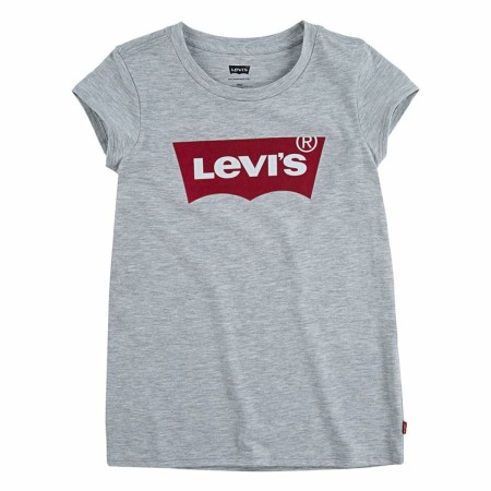 Maglia a Maniche Corte per Bambini Levi's Batwing Grigio chiaro