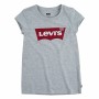 Maglia a Maniche Corte per Bambini Levi's Batwing Grigio chiaro