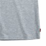 Maglia a Maniche Corte per Bambini Levi's Batwing Grigio chiaro