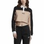 Polo Adidas Originals Cropped Donna Nero