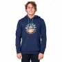 Felpa con Cappuccio Uomo Rip Curl Down The Line Pop Over Blu scuro