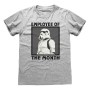 Maglia a Maniche Corte Star Wars Employee of the Month Grigio Unisex